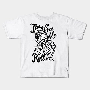 Monopoly - They See Me Rollin Kids T-Shirt